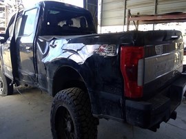 2017 FORD F350SD, BLACK, PLATINUM MODEL, 6.7L TURBO DIESEL, AT, 4X4,  F26491